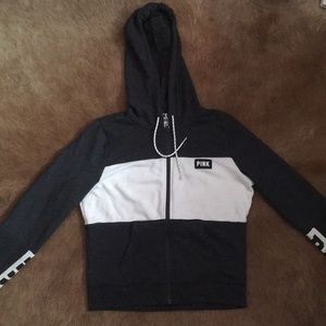 VS Pink full zip hoodie
